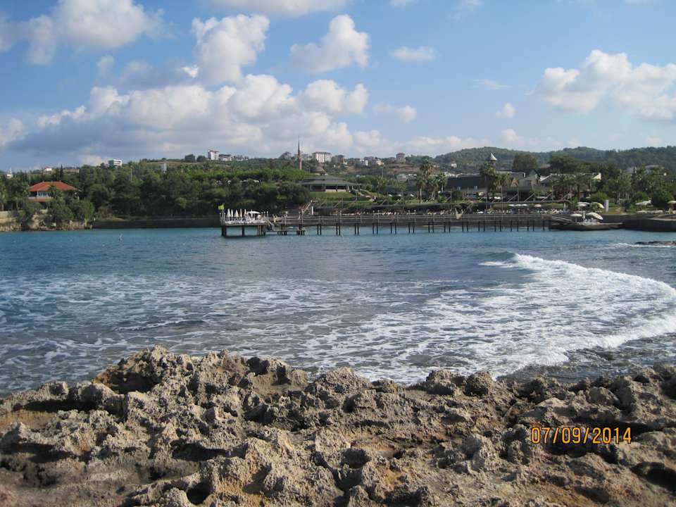 Ausblick vom Strand Oz Hotels Incekum Beach