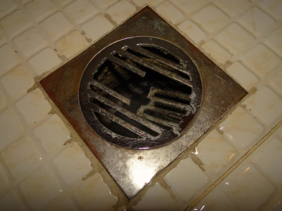 Kaputter Abfluß im Bad Elounda Residence Resort & Waterpark