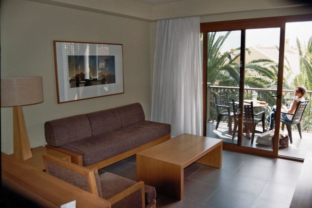 Hotel Playa Calera - Zimmer, Blick auf Balkon Hotel Playa Calera