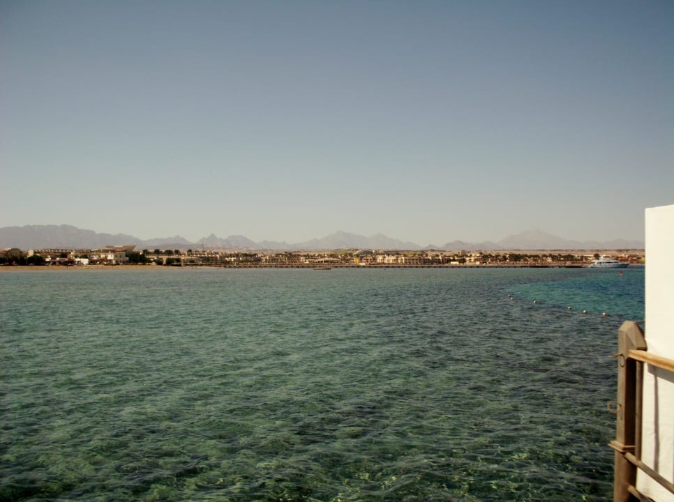 Vom Hotelsteg aus Stella Garden Resort & Spa, Makadi Bay