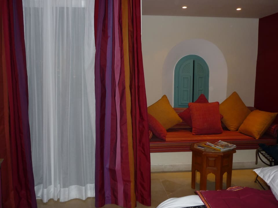 Coin canapé dans la chambre Ulysse Djerba Thalasso & Spa