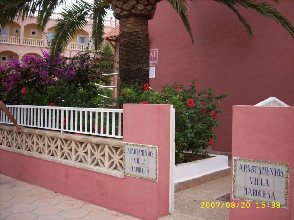 Aussenansicht vom Eingangsbereich Universal Casa Marquesa