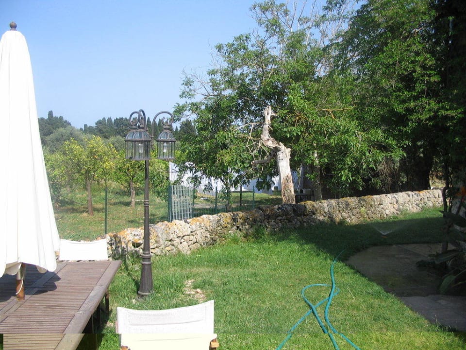 Vista verso la campagna Agriturismo Villa dei Papiri