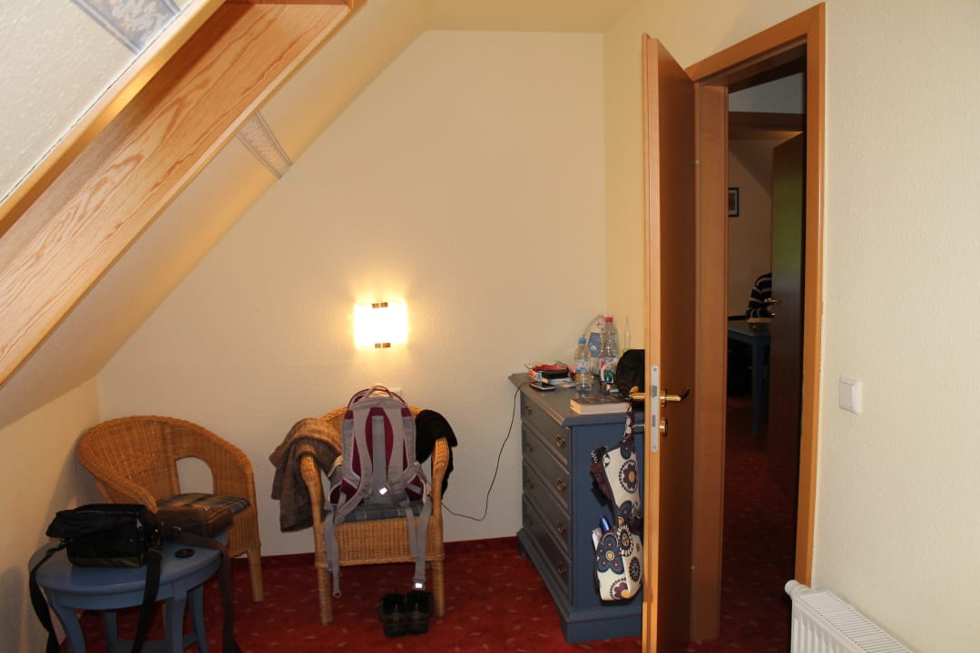 Schlafzimmer im Appartement Hotel Kurhaus Devin