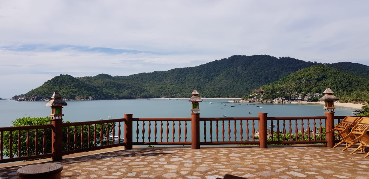 Ausblick Santhiya Koh Phangan Resort & Spa