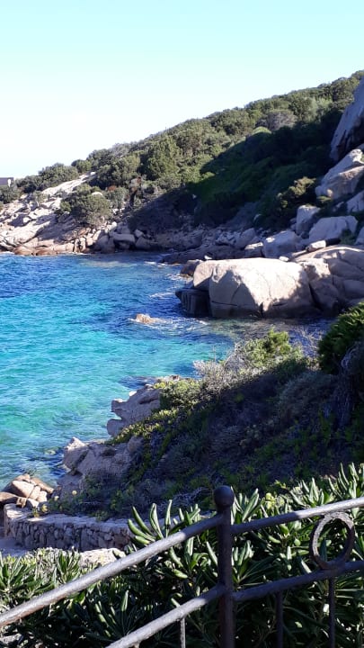 Ausblick Grand Hotel Smeraldo Beach