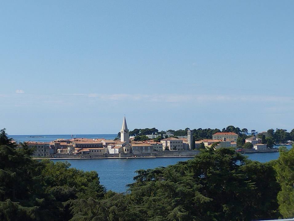 Ausblick Valamar Parentino Hotel