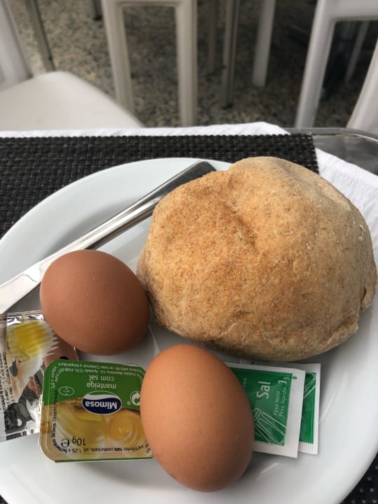 Frühstück Residencias Colombo