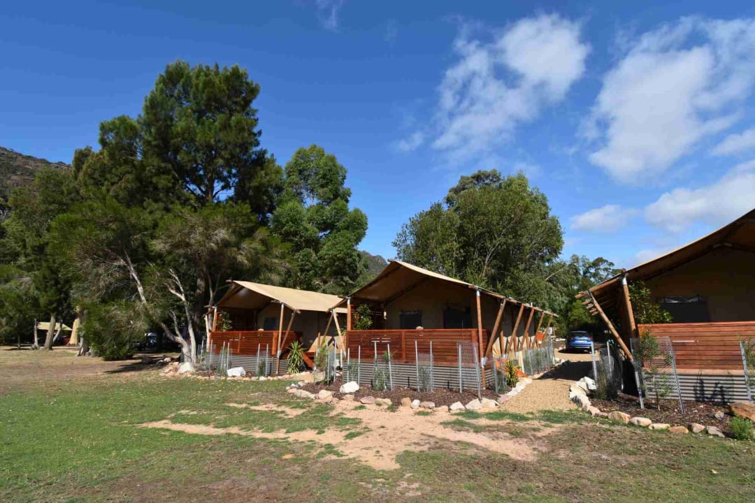 Außenansicht Halls Gap Lakeside Camp