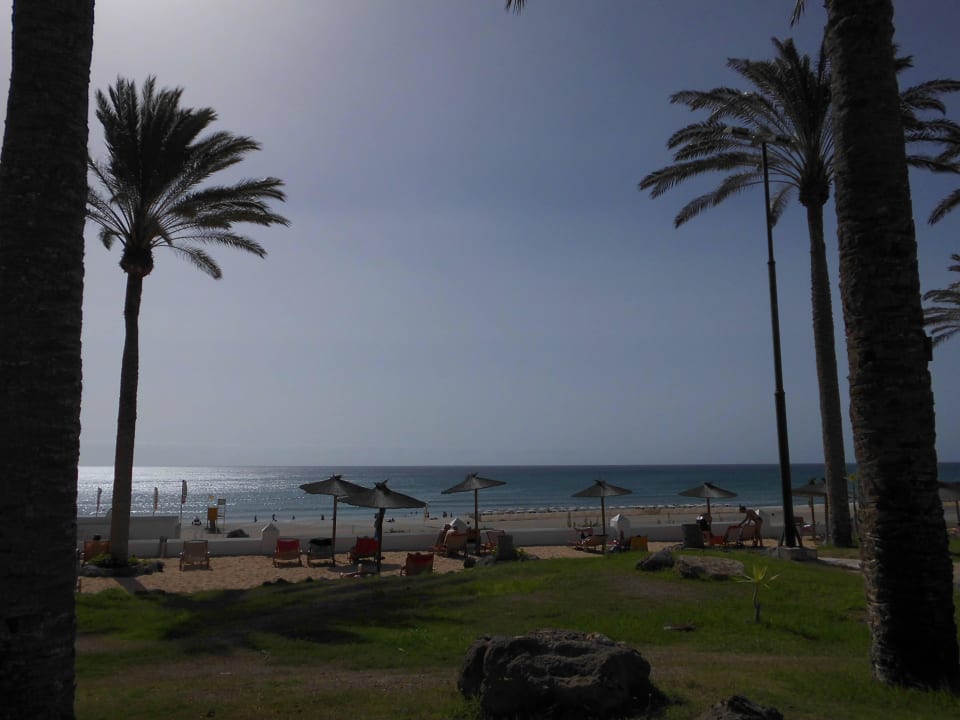 Hotelliegen mit Blick auf das Meer SBH Hotel Costa Calma Palace