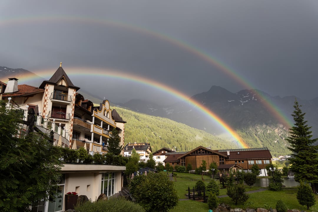 Außenansicht Die Post am Ortler
