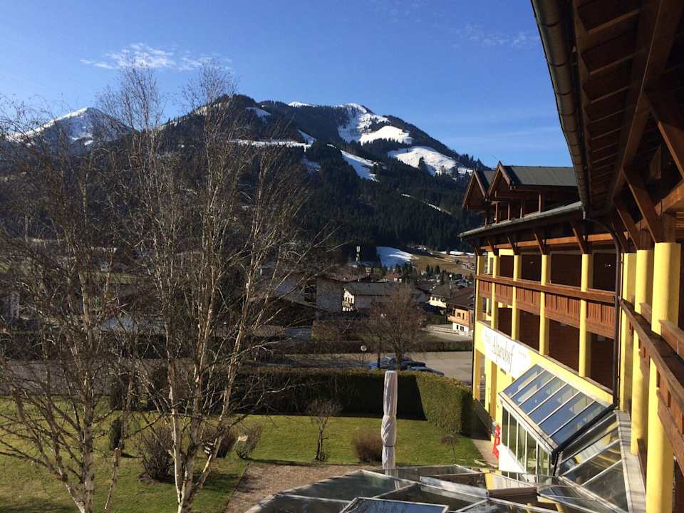 Klasse Ausblick aus dem Zimmer Hotel Alpenhof Brixen