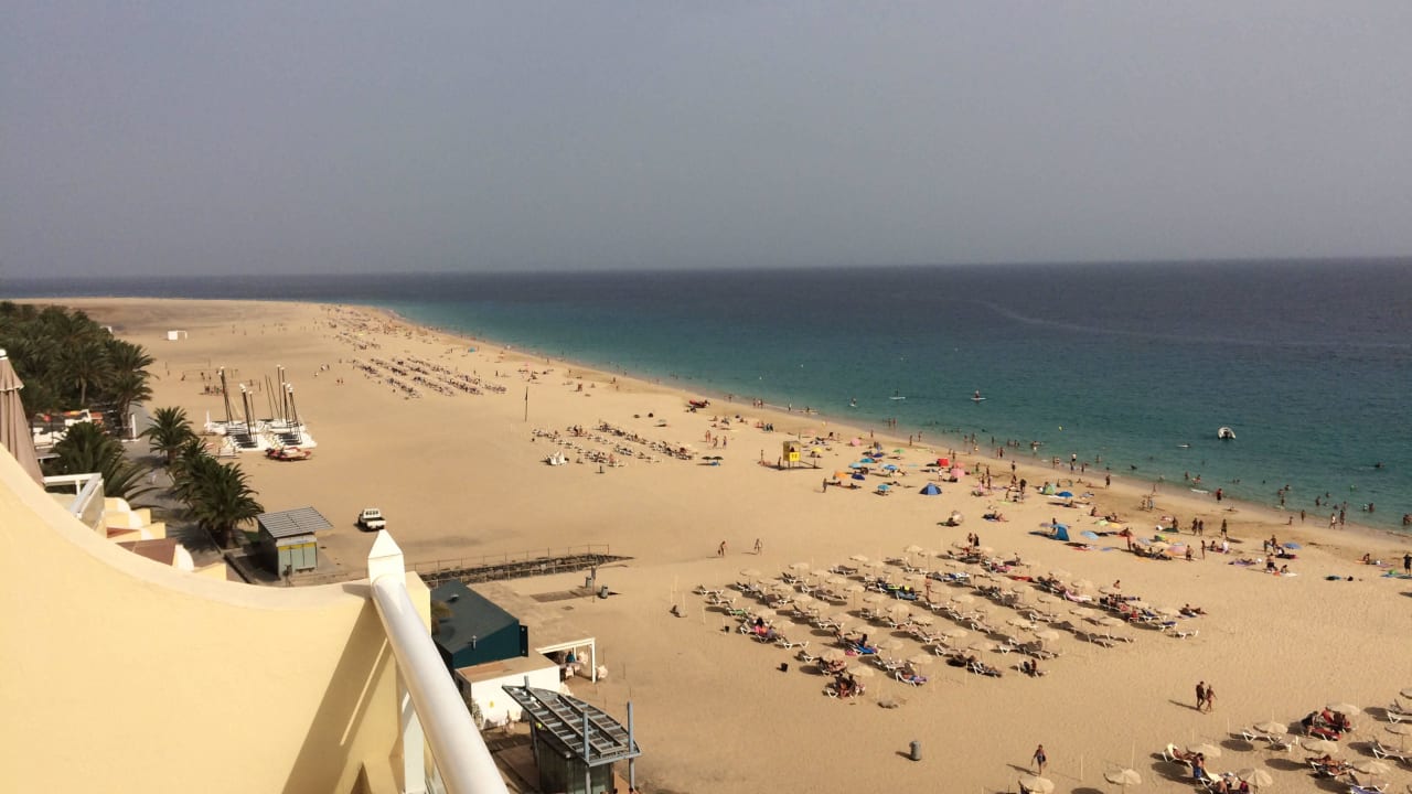 Blick aus Block D Richtung Faro Jandia Hotel Riu Palace Jandia