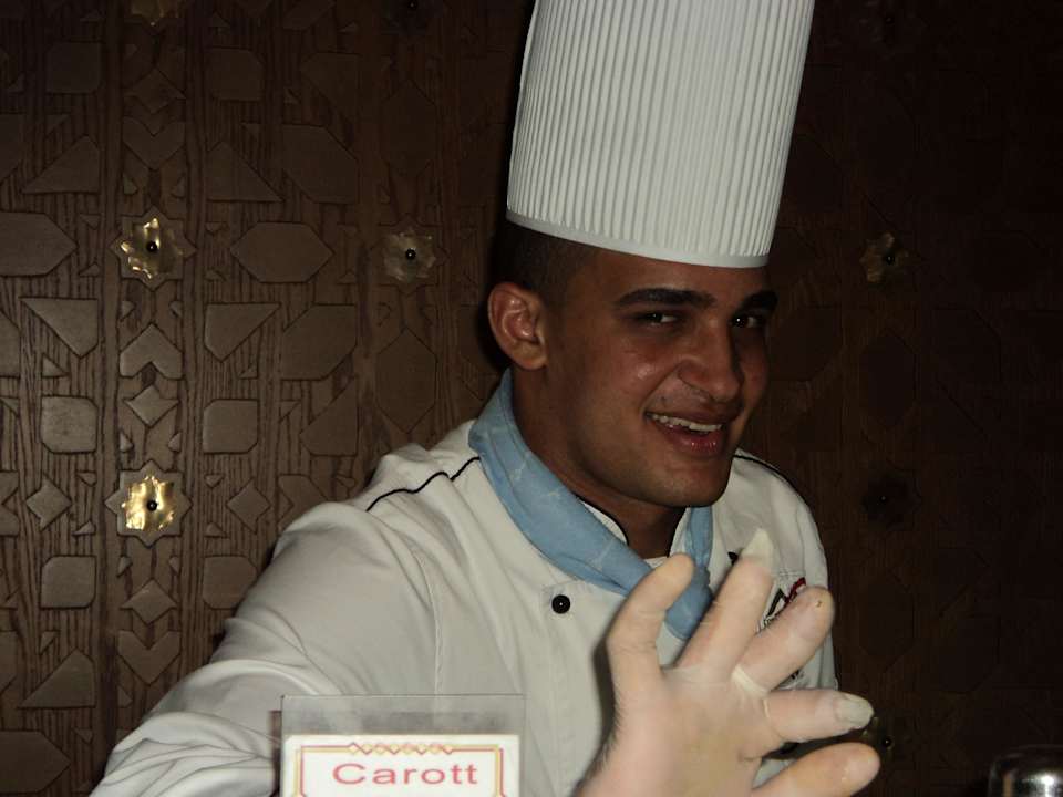 Koch im marokkanischen Restaurant Pickalbatros Alf Leila Wa Leila Resort - Neverland Hurghada