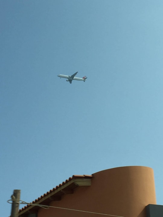 Einflugschneise  Creta Maris Resort