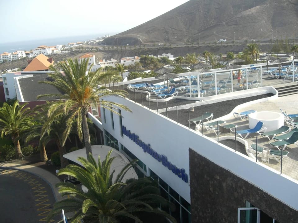Eingang und Dachterrasse allsun App.-Hotel Esquinzo Beach