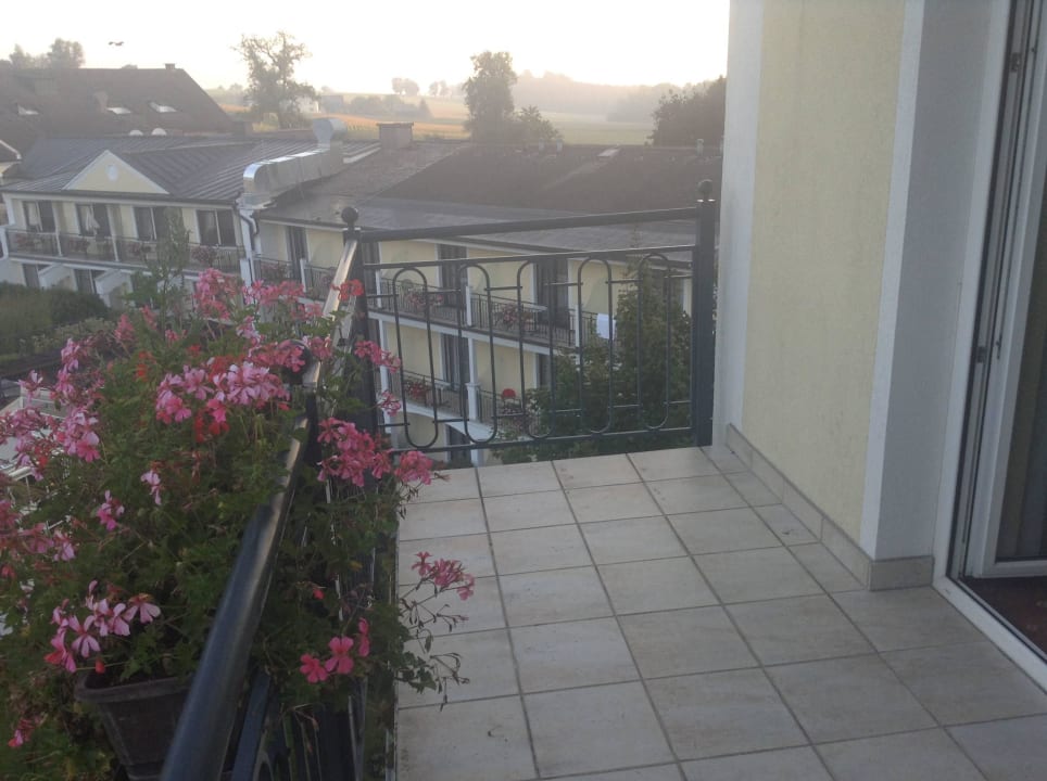 Balkon unseres Zimmers 620 RelaxResort Kothmühle
