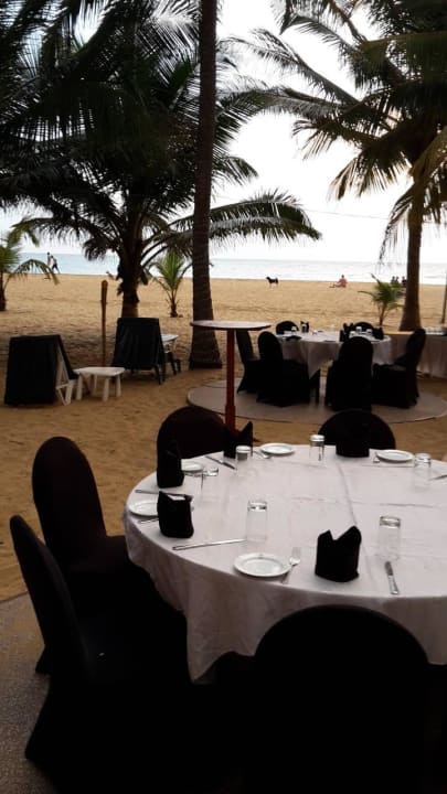 Dinner am Strand Hotel Golden Star Beach