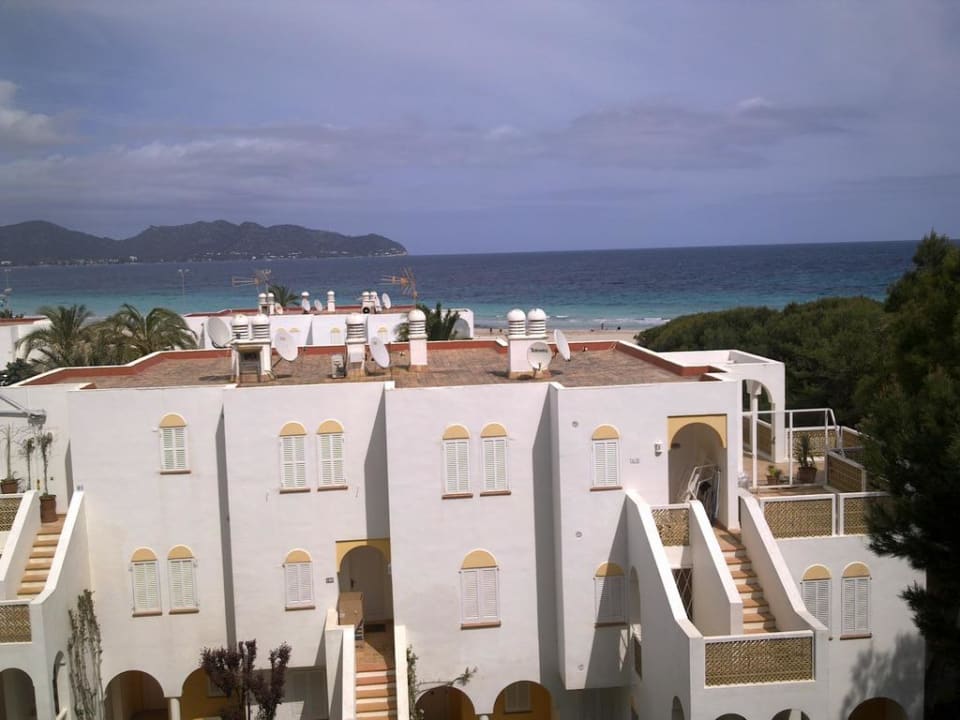 Meerblick aus Zimmer 308 Hipotels Bahia Grande