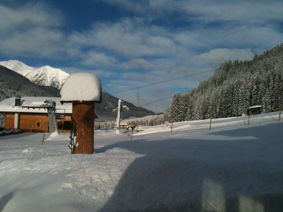 Skilift neben dem Haus Auer Aktivhotel