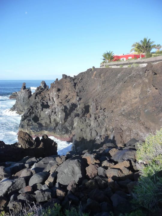 Klippen und Hotel Bungalows Charco Verde