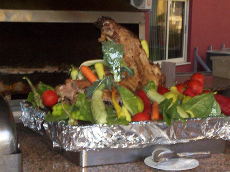 Truthahn gegrillt zum Abendbrot Hotel Orfeus Park