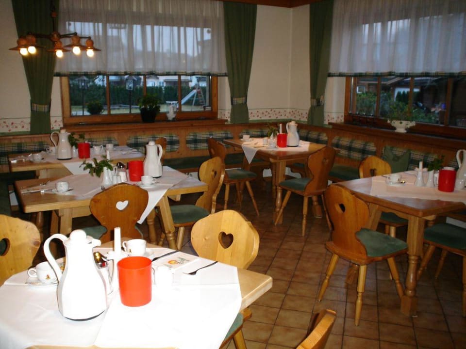 Frühstücksraum Hotel Vordergrub