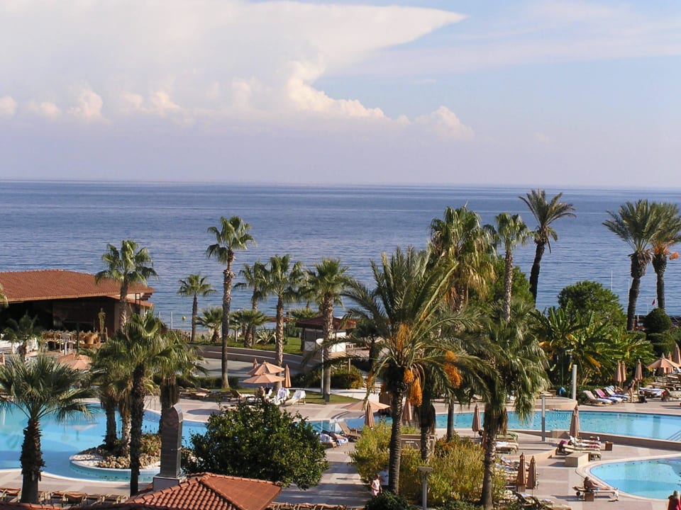 Blick vom Balkon Akka Alinda Hotel