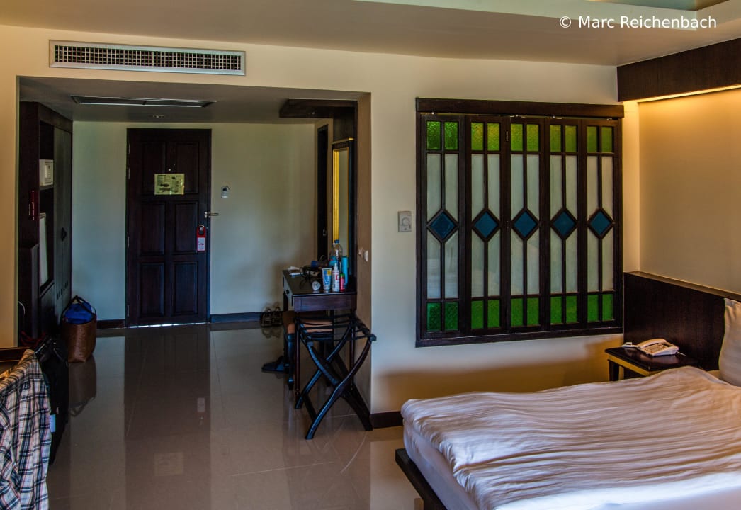 Blick von der Balkontür Khaolak Orchid Beach Resort