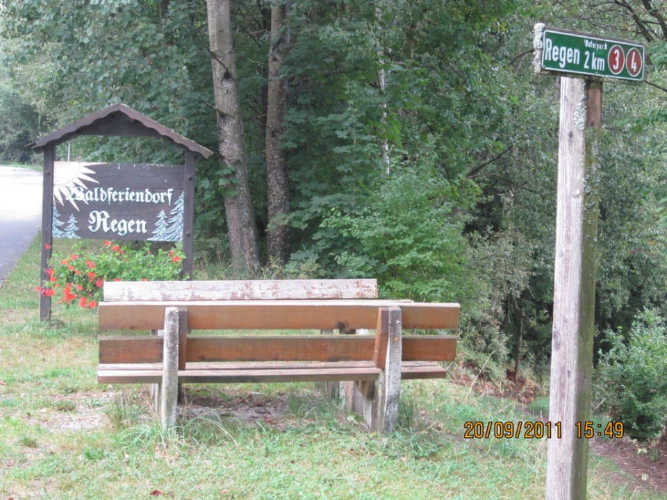 Blick ins Waldferiendorf Waldferiendorf Regen