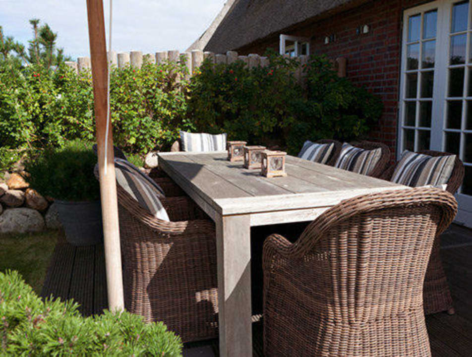 Terrasse Landhaus Sölring Lek
