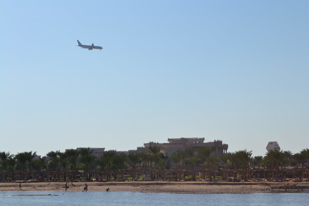 Vom Steck aus gesehen Pickalbatros Palace Resort