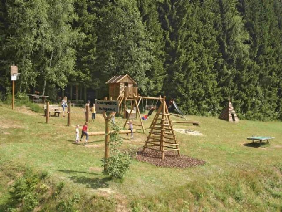 Spielplatz am Haus Haus Bayerwald