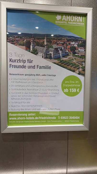 Sonstiges AHORN Berghotel Friedrichroda