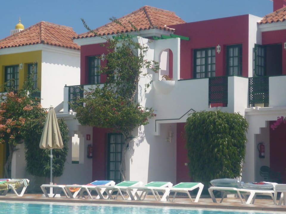 Poolbereich Bungalows Vistaflor