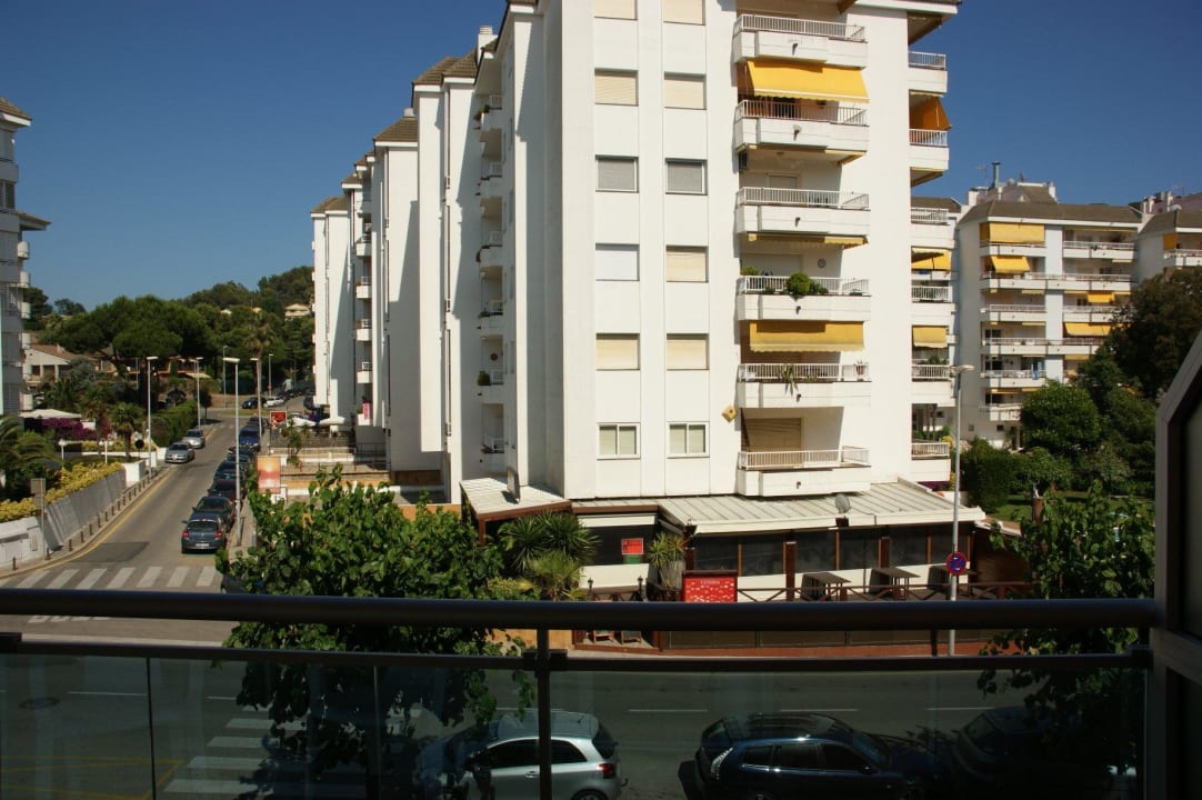 Kolejny widok z balkonu Hotel Surf Mar