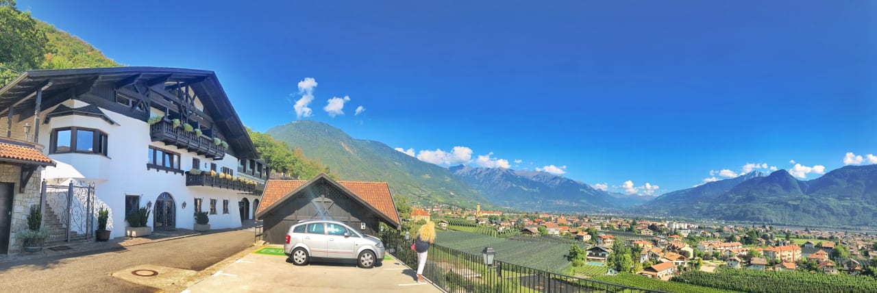 Außenansicht Garni Hotel Katzenthalerhof