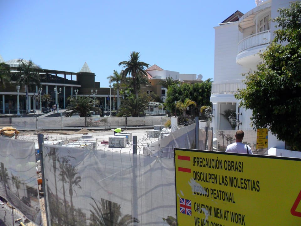 Mussten immer den Nebeneingang benutzen Hotel Parque del Sol