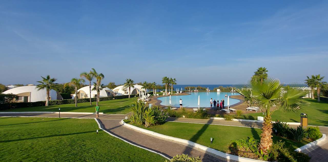 Gartenanlage Torre Cintola Greenblu Sea Emotions