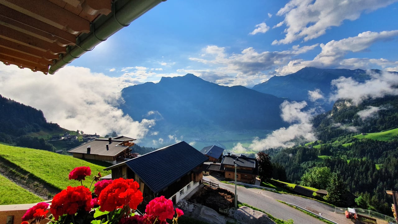Ausblick Hotel Gletscherblick