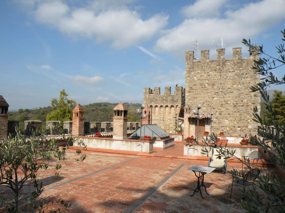 Dachterrasse Hotel Castello dell'Oscano