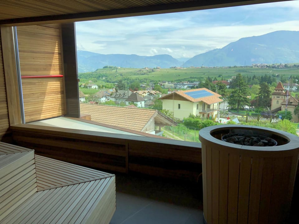 Sauna Mit Ausblick Hotel Christof Appiano Sulla Strada Del Vino Eppan An Der Weinstra E