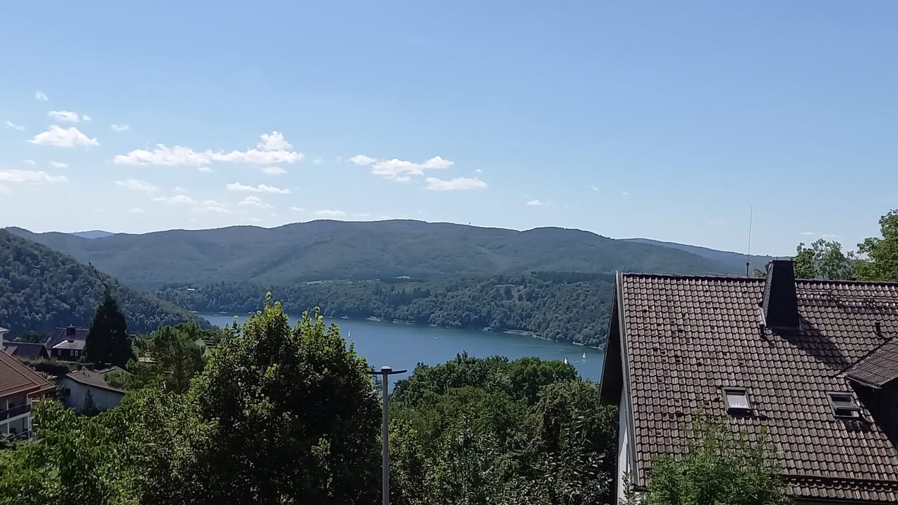 Ausblick BELVEDERE - das Bio Hotel garni & SuiteHotel am Edersee
