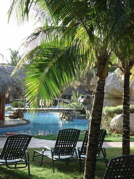 Blick auf den Pool ("Ruhepool") Hotel Pueblo Caribe