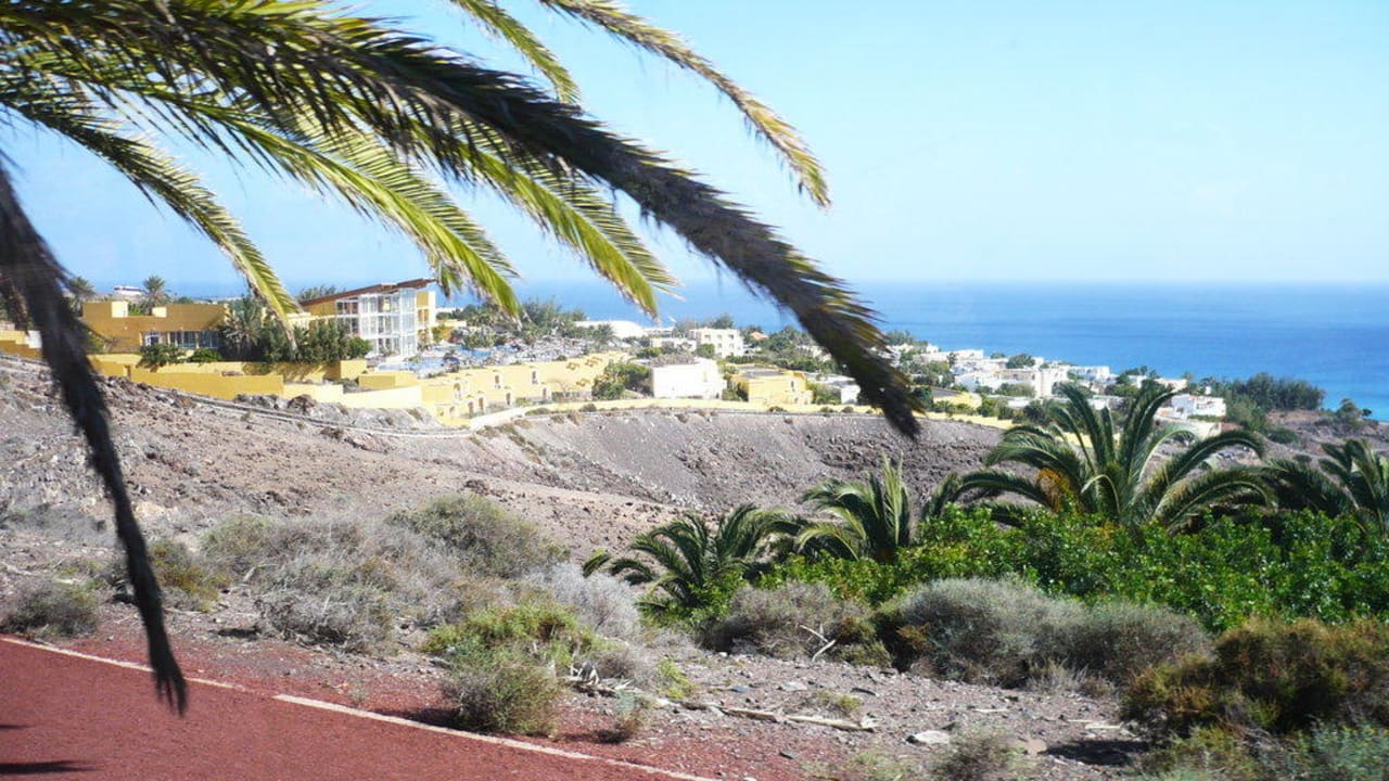 Blick auf unser Hotel AluaVillage Fuerteventura