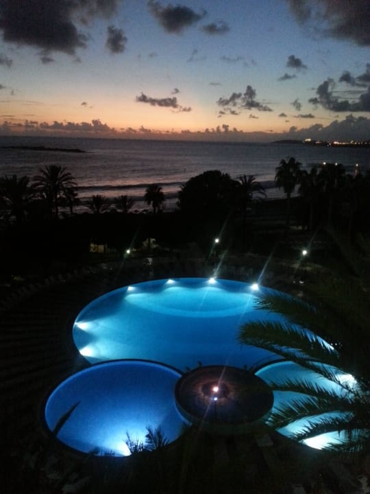 Ausblick vom Balkon Top Hotel