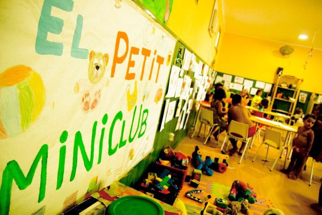 El miniclub para los peques Las Palmeras Camping & Bungalow