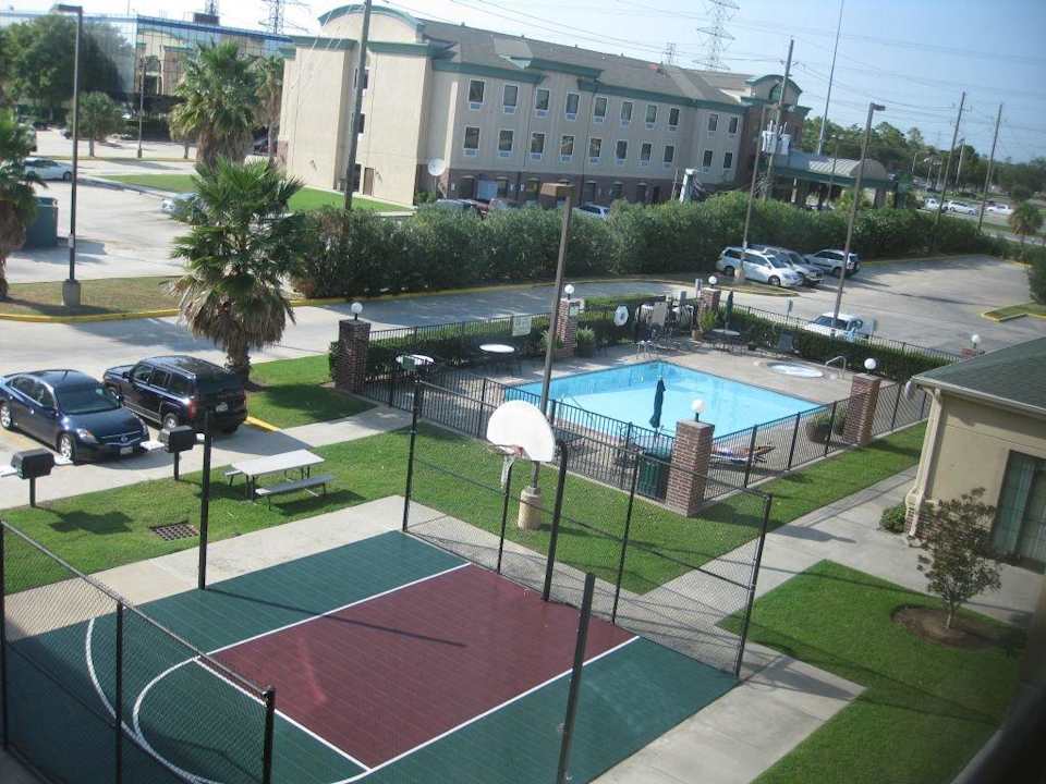 Blick aus dem Fenster  Hotel Homewood Suites By Hilton HOU Intercontinental Airport