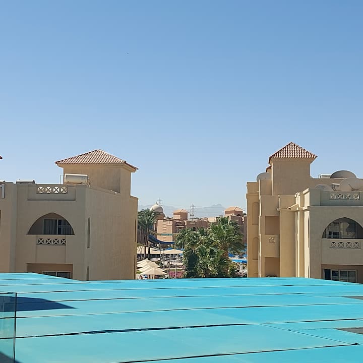 Ausblick Pickalbatros Aqua Blu Resort - Hurghada