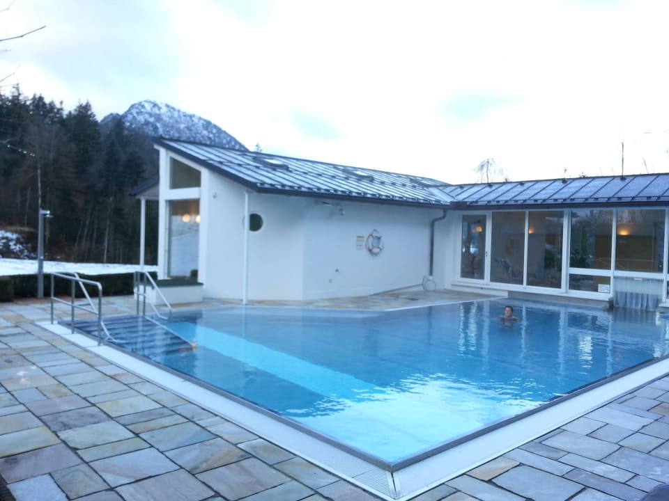 Außenpool Alm- & Wellnesshotel Alpenhof